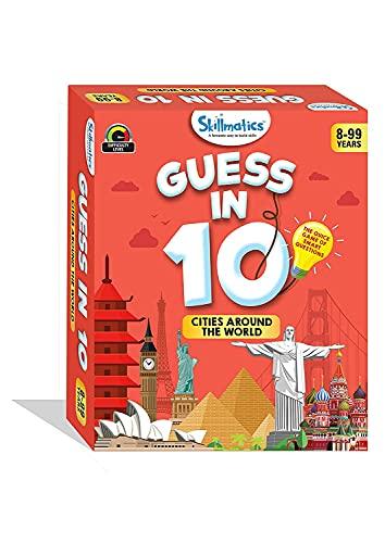 Skillmatics Card Game : Guess in 10 Cities Around The World | Gifts for Ages 8 and Up | Super Fun for Travel & Family Game Night - Zigyasaw