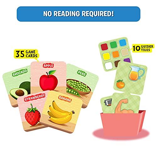 Skillmatics Card Game : Guess in 10 Junior Food We Eat! | Gifts, Super Fun & Educational for Ages 3-6 - Zigyasaw