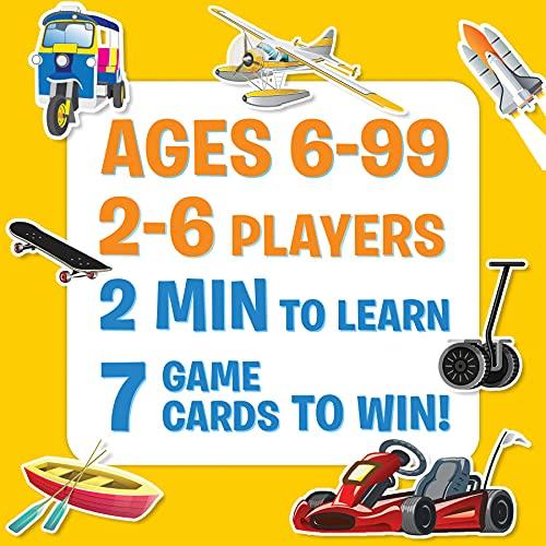 Skillmatics Card Game : Guess in 10 Things That Go! | Gifts for Ages 6 and Up | Super Fun for Travel & Family Game Night - Zigyasaw