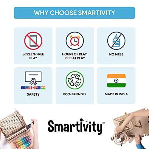 Smartivity Space Rocket STEM Toy, Educational & Construction based DIY Fun Activity Game for Kids 6 to 14, Gifts for Boys & Girls, Learn Science Engineering Project, Made in India by IIT Delhi Venture - Zigyasaw