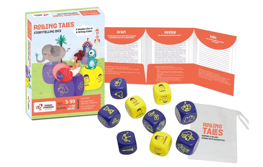 ZCC Rolling Tale - Storytelling Dice Age 5-99 freeshipping - Zigyasaw