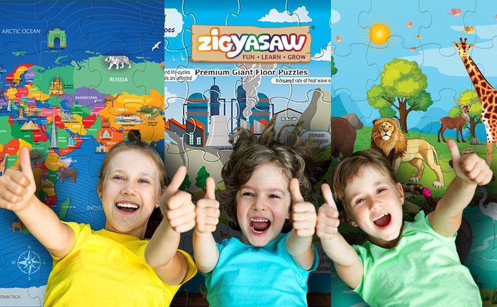 Zigyasaw Farm kingdom premium giant floor puzzle game freeshipping - Zigyasaw