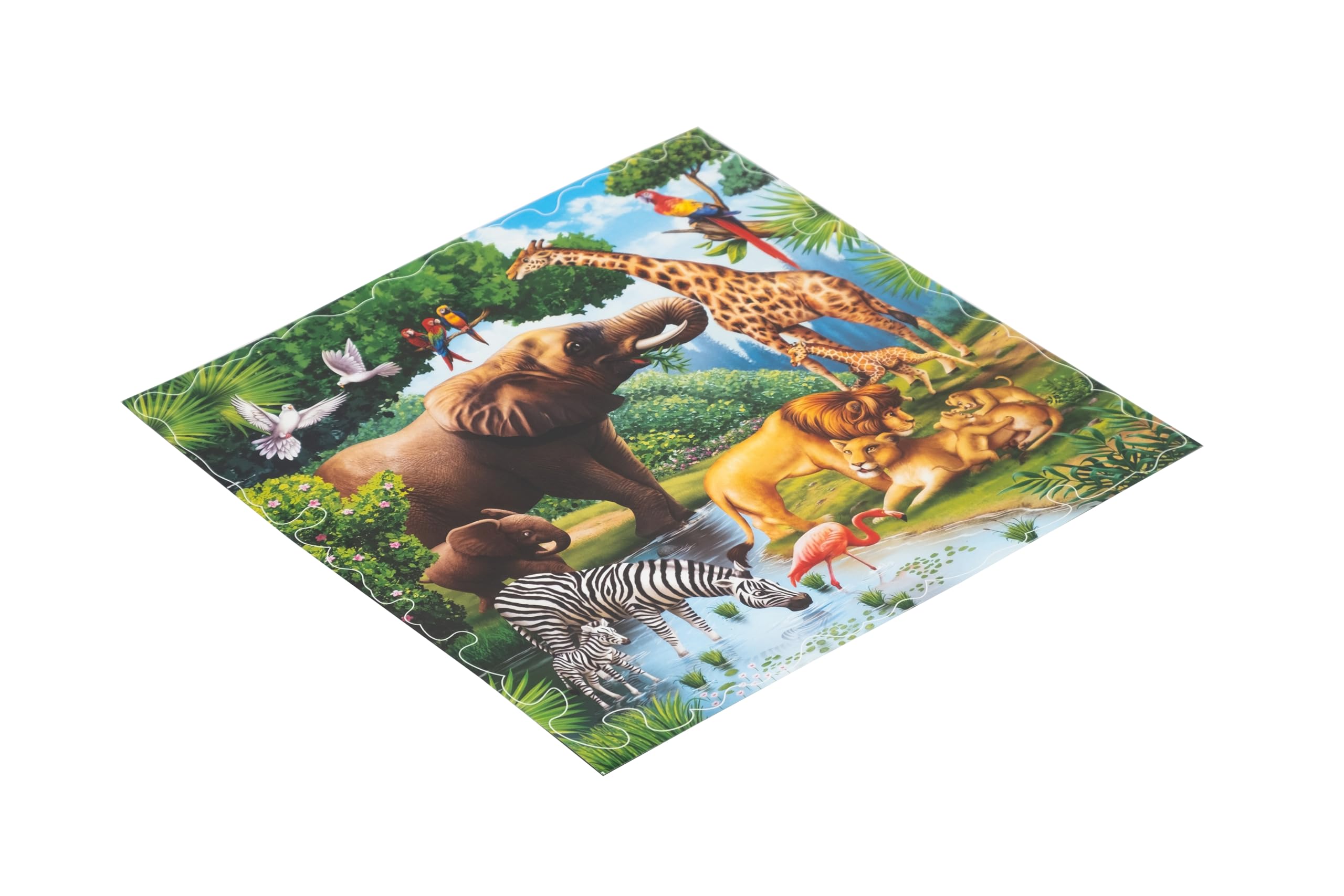 Unik Play Go Crazy Jigsaw Puzzle for Kids and Adults | Attractive Cartoon Print Puzzle with 2 Puzzle Trays for Age 6 to 99 Years-100 Pcs | Unique Pieces | Underwater Theme