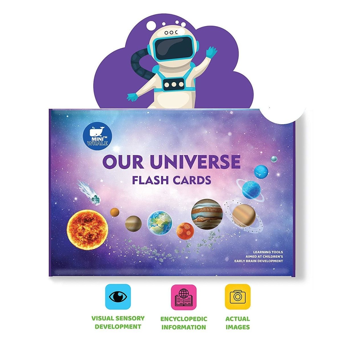 Our Universe Solar System Flash Cards is Educational Toys for Kids 3 Years freeshipping - Zigyasaw