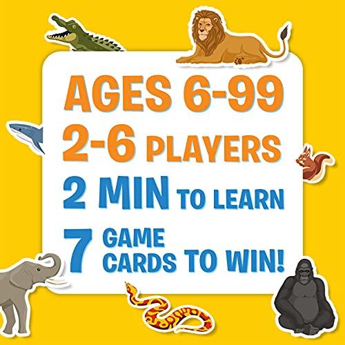 Skillmatics Card Game : Guess in 10 Animal Kingdom | Gifts for Ages 6 and Up | Super Fun for Travel & Family Game Night - Zigyasaw