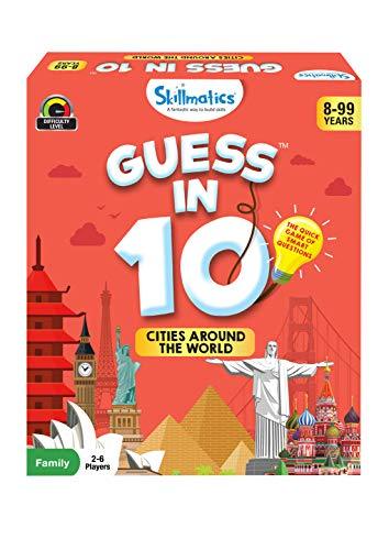 Skillmatics Card Game : Guess in 10 Cities Around The World | Gifts for Ages 8 and Up | Super Fun for Travel & Family Game Night - Zigyasaw