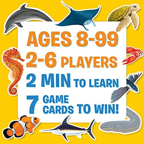 Skillmatics Card Game : Guess in 10 Underwater Animals | Gifts for Ages 8 and Up | Super Fun for Travel & Family Game Night - Zigyasaw