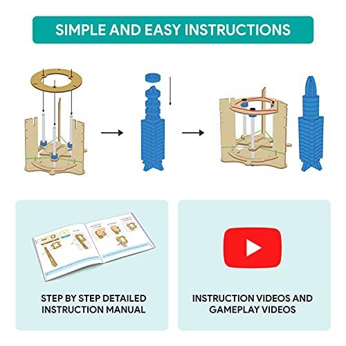 Smartivity Space Rocket STEM Toy, Educational & Construction based DIY Fun Activity Game for Kids 6 to 14, Gifts for Boys & Girls, Learn Science Engineering Project, Made in India by IIT Delhi Venture - Zigyasaw