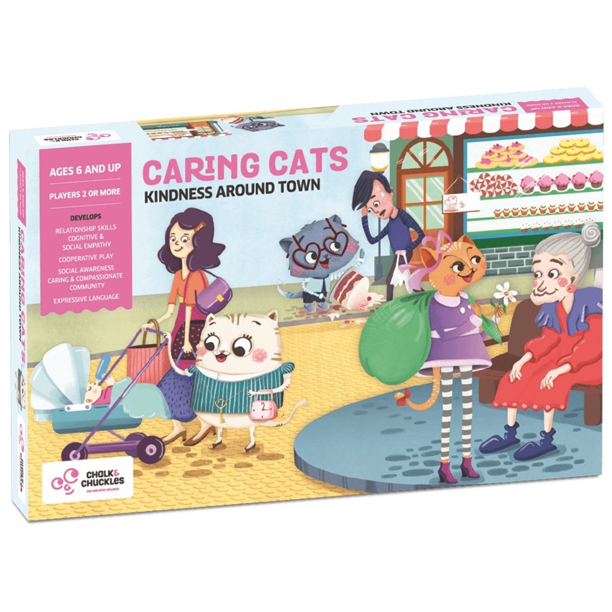 ZCC Caring cats - Kindness around town, Age 6 and above freeshipping - Zigyasaw