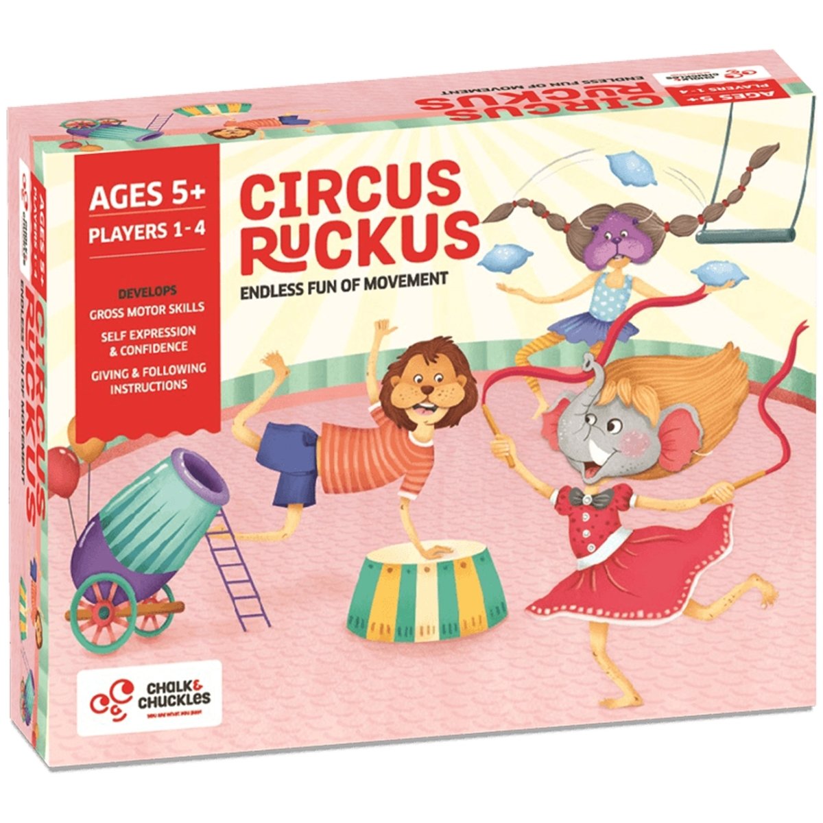 ZCC Circus Ruckus - Endless Fun of Movement, Age 5+ freeshipping - Zigyasaw