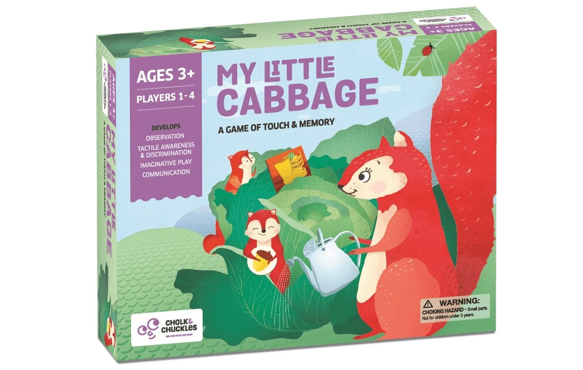 ZCC My little Cabbage - A Game of touch and memory, Age 3 + freeshipping - Zigyasaw