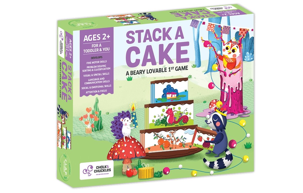 ZCC Stack a cake - For a toddler and you, Age 2+ freeshipping - Zigyasaw