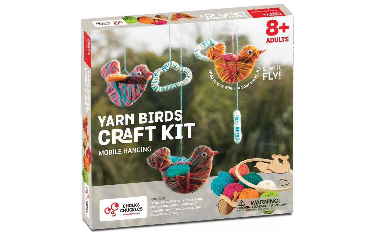 ZCC Yarn Birds - Baby Mobile, Age 8 to adult freeshipping - Zigyasaw