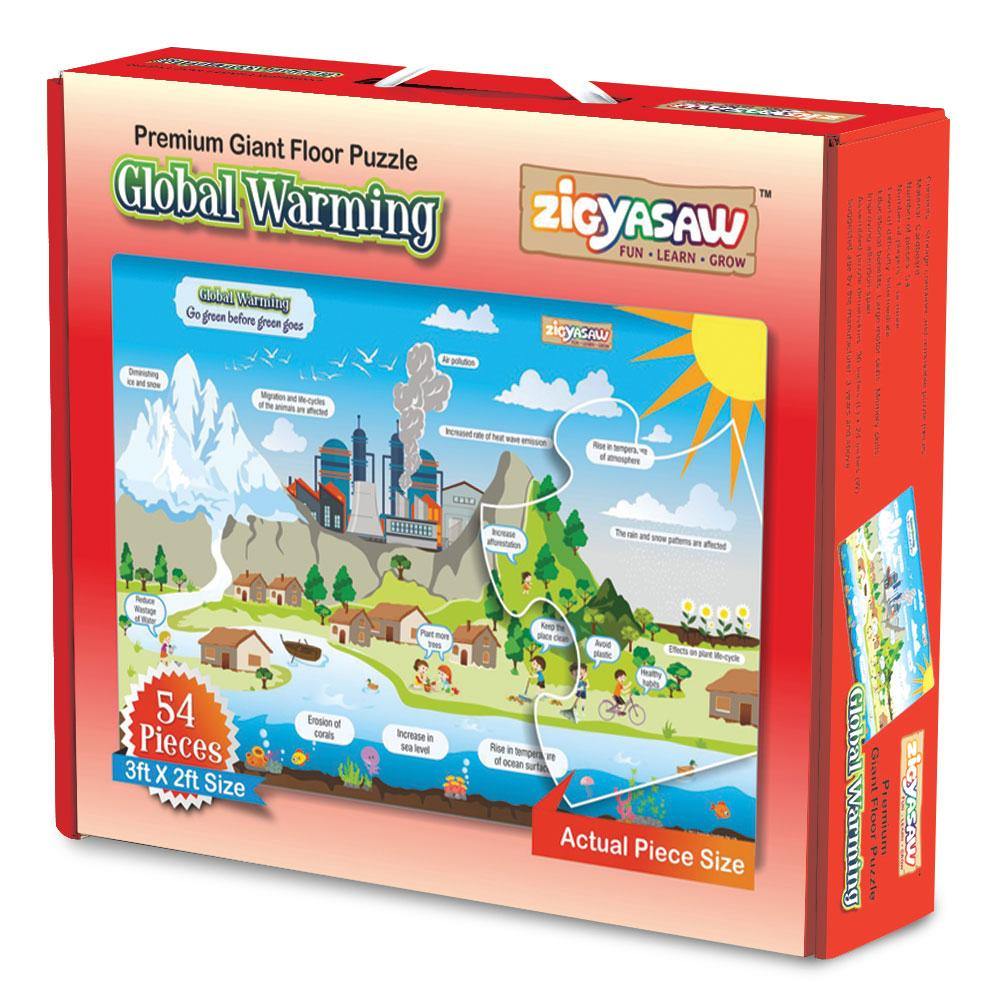 Zigyasaw Global Warming Premium Giant Floor Puzzle Game freeshipping - Zigyasaw